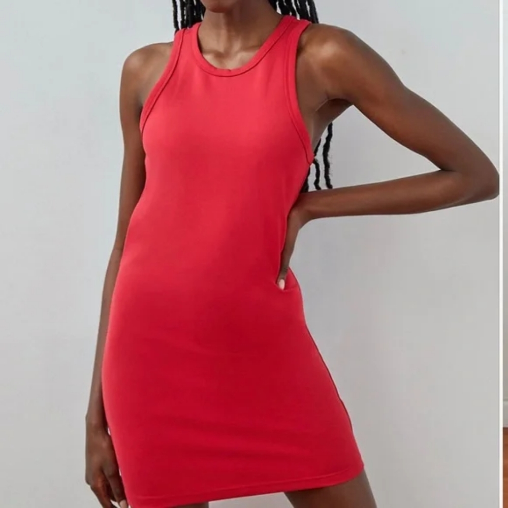 Red Sunday Best Racerback Dress